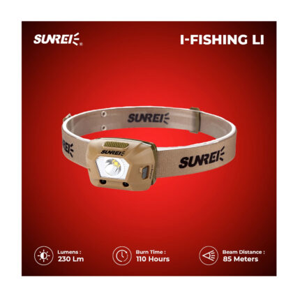 هدلایت سانری مدل IFISHING LI