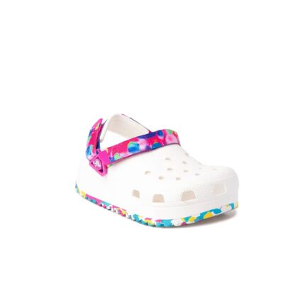 کراکس هایکر سفید آبرنگی (Crocs)