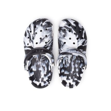 کراکس کلاسیک ماربلد مشکی (Crocs)