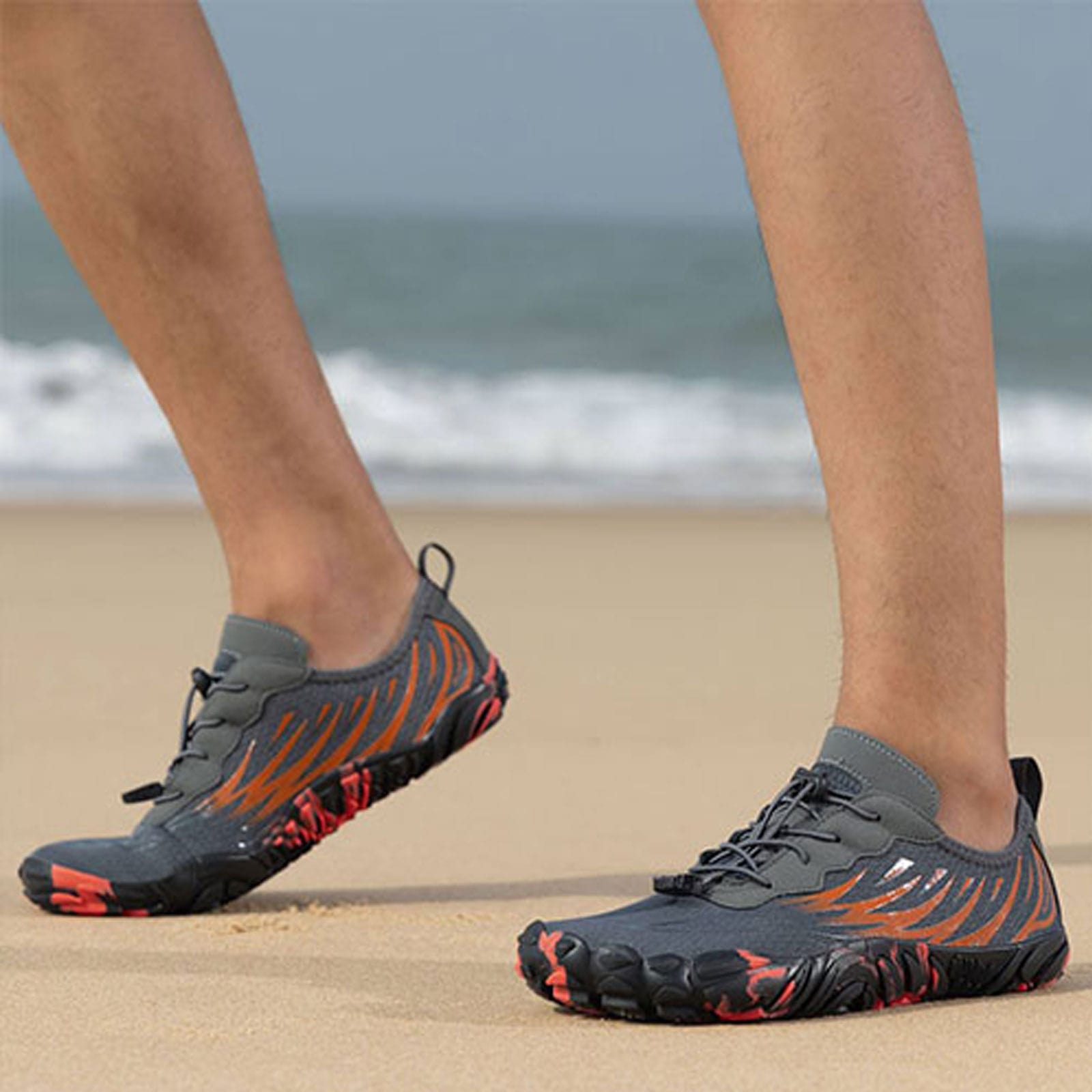 کفش-آبی-plankzone-مدل-Deep-ocean-رنگ-طوسی-نارنجی2-min کفش آبی plankzone