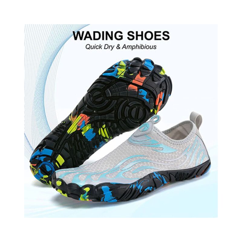 کفش آبی plankzone مدل Leymar رنگ آبی طوسی