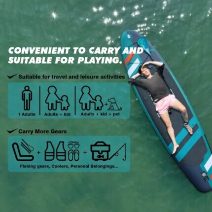 پدل برد JADE برند Skatinger رنگ آبی