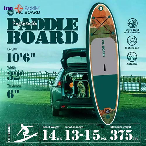 پدل برد SYLVIE برند pic board رنگ آبی پدل برد SYLVIE برند pic board رنگ آبی