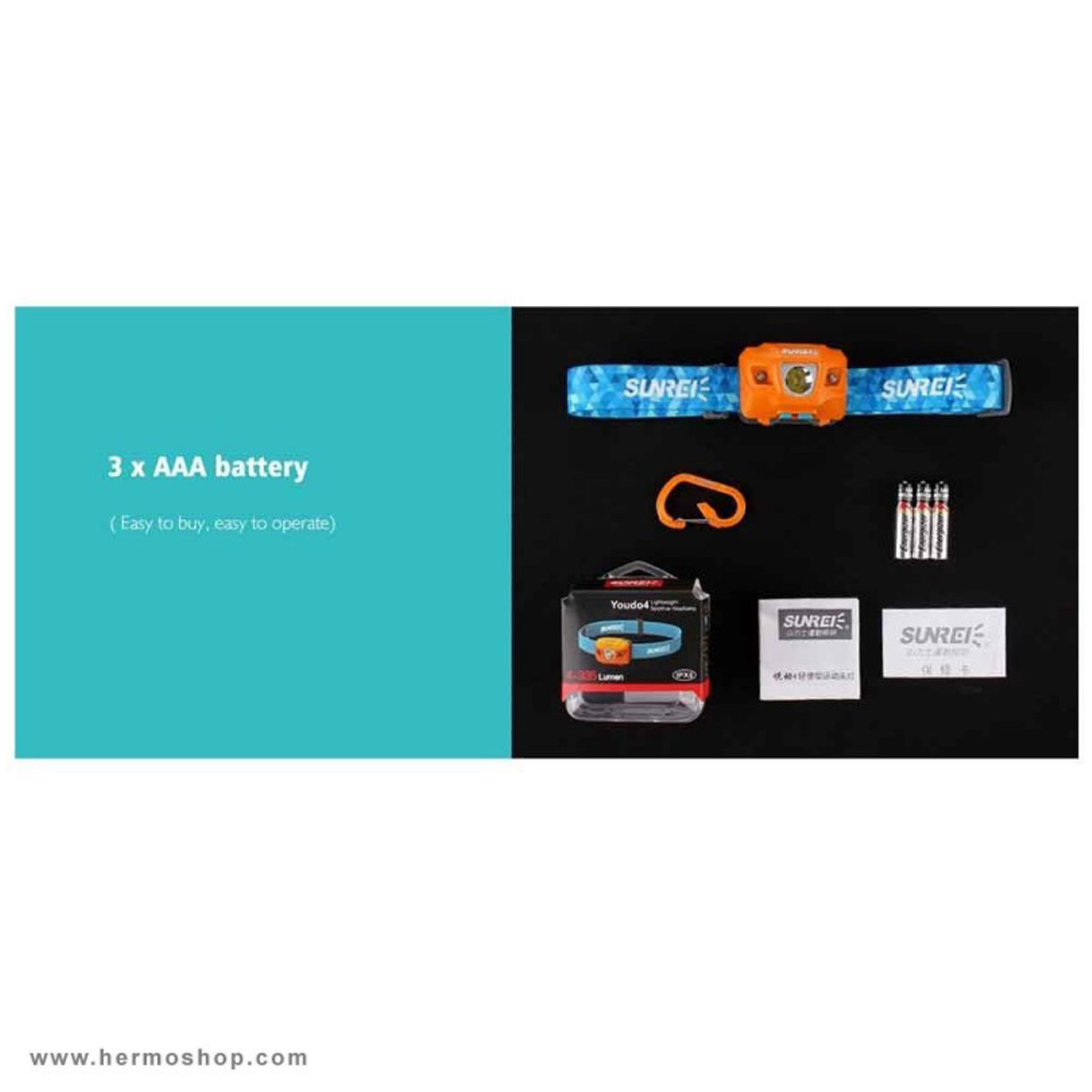 هدلایت سانری مدل YOUDO 4 هدلایت سانری مدل YOUDO 4