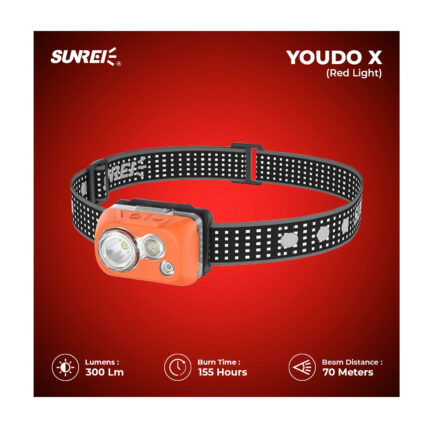 هدلایت سانری Youdo X Red Light