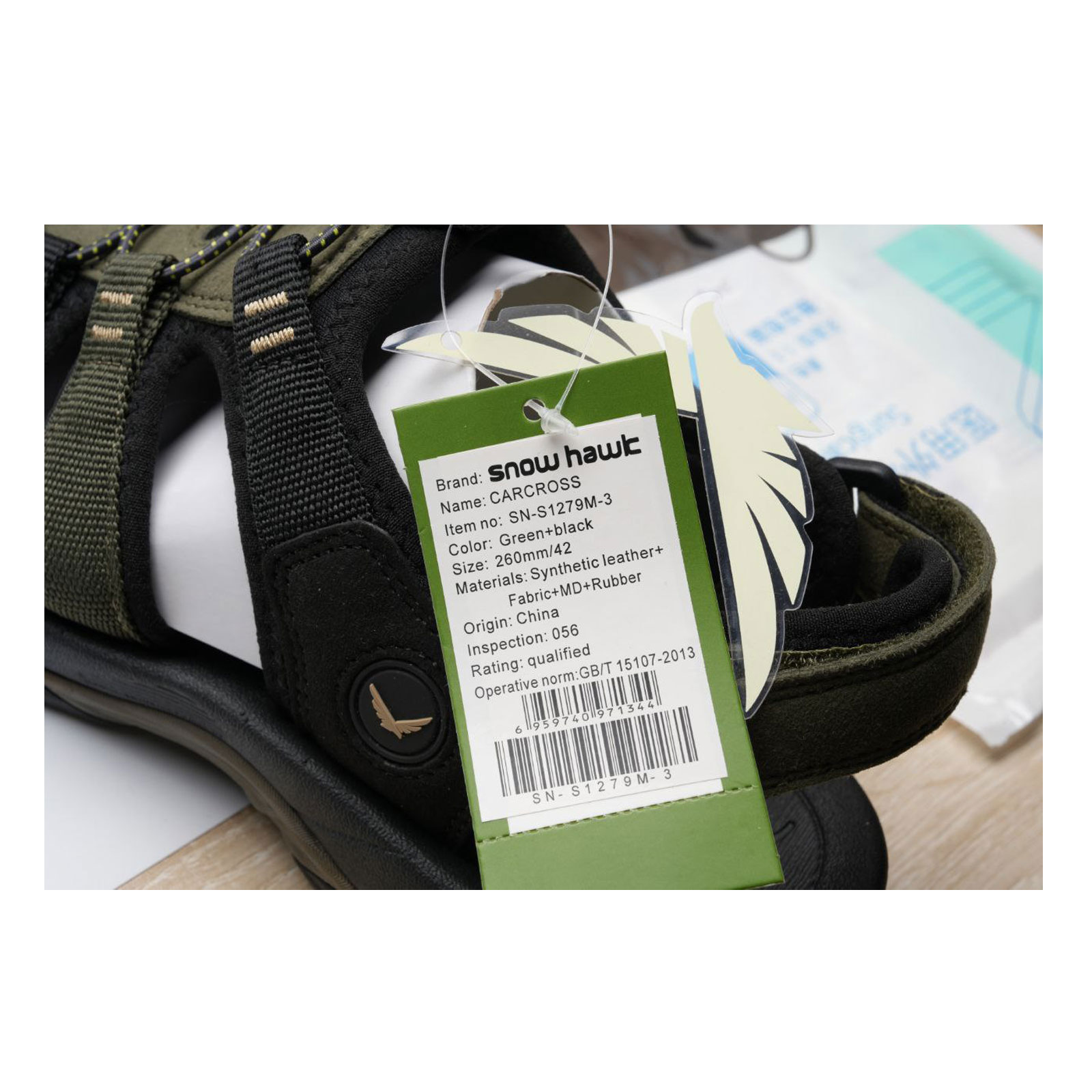 صندل جلو بسته مردانه اسنوهاک کد SN-S1279M-3 صندل جلو بسته مردانه اسنوهاک کد SN-S1279M-3