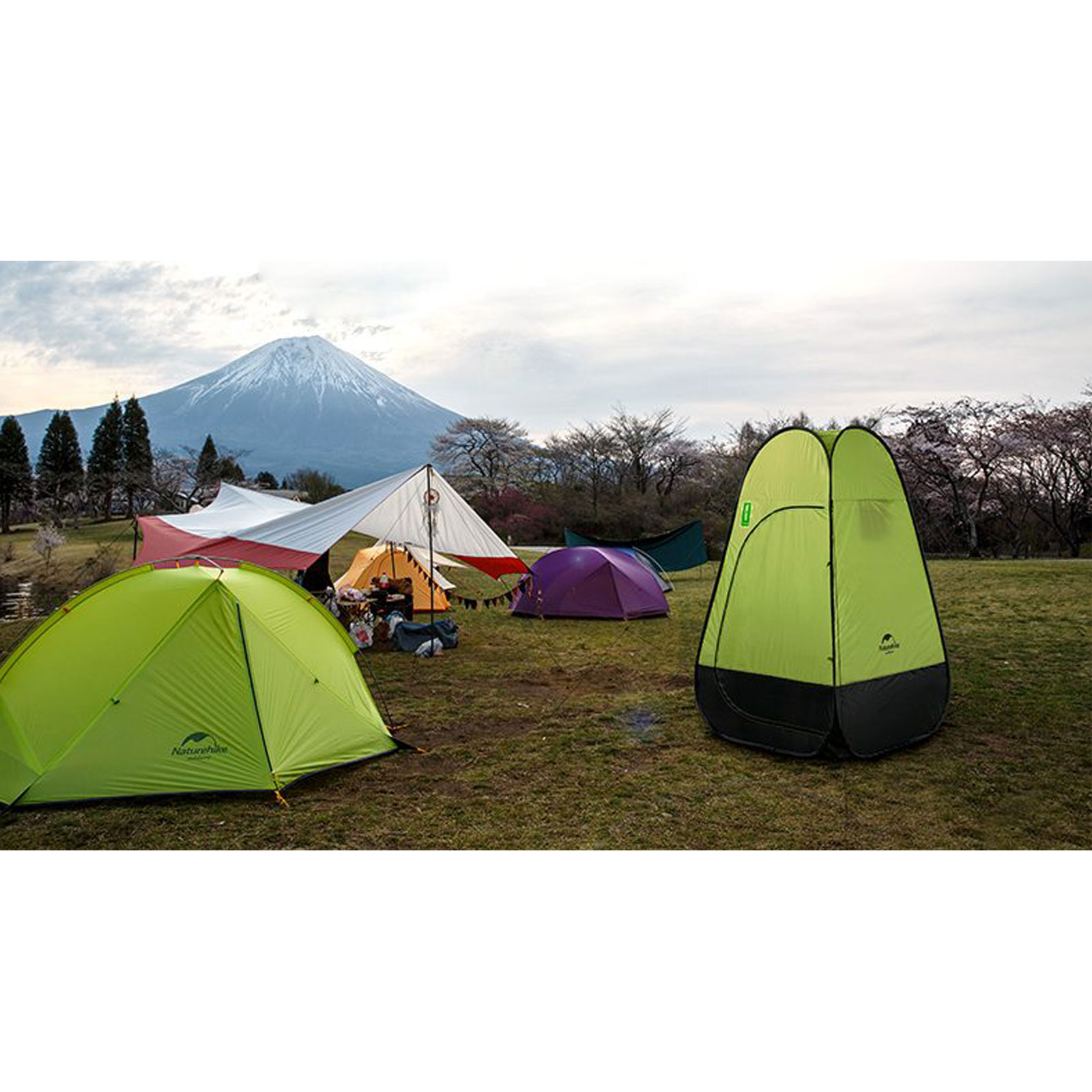 چادر حمام و دستشویی نیچرهایک کد NH17Z002-P چادر حمام و دستشویی نیچرهایک کد NH17Z002-P