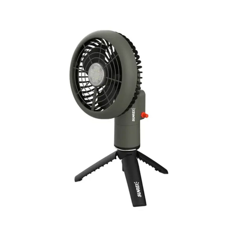 پنکه و پرژکتور شارژی سانری مدل 2023 LightFan Mini