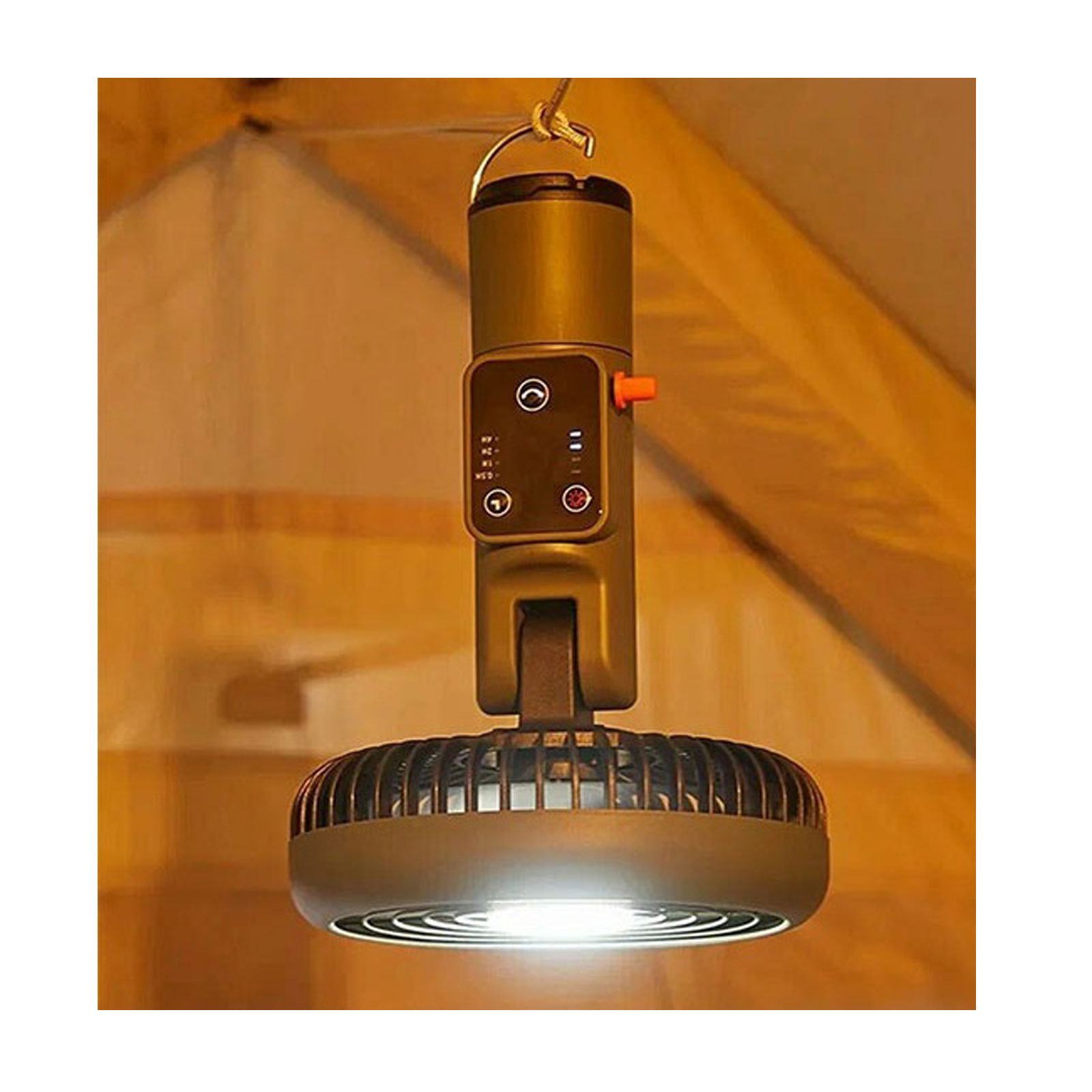 پنکه و پرژکتور شارژی سانری مدل 2023 LightFan Mini پنکه و پرژکتور شارژی سانری مدل 2023 LightFan Mini