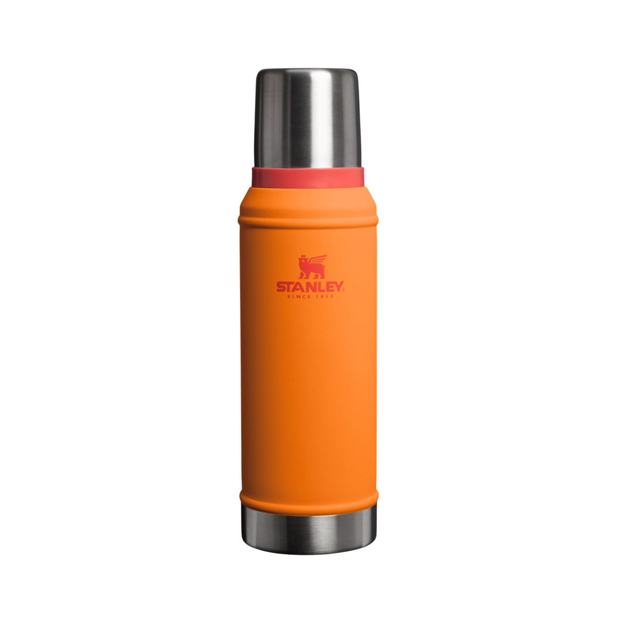 0.94-نارنجی فلاسک استنلی کلاسیک لجندری ۰.۹۴ لیتر گلدنراد کورال Stanley Classic Legendary Bottle Goldenrod Coral